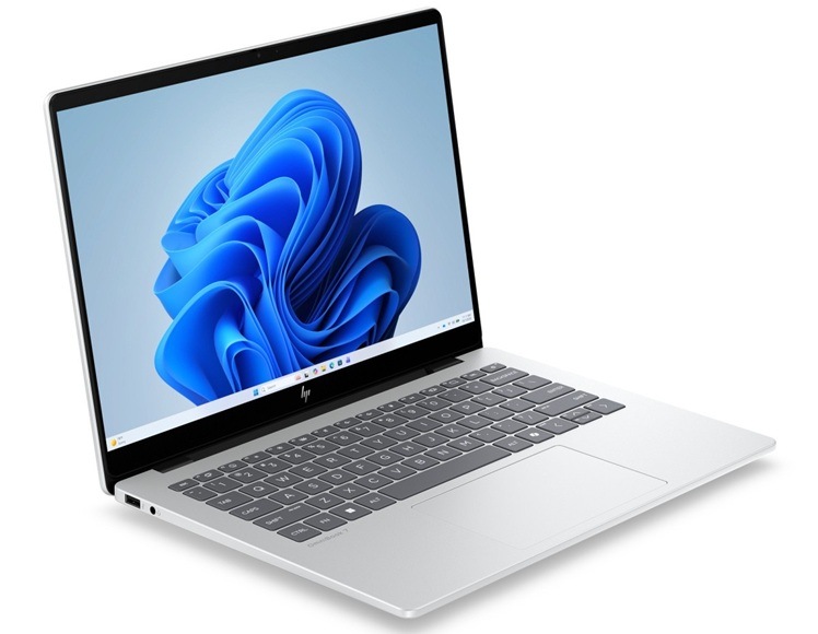 Notebook HP OmniBook 7 AI 14-hg0071ncx + Game Pass předplatné na 2 měsíce stříbrný Detail obrázku notebooku.