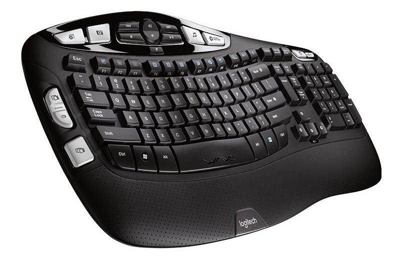 Klávesnice Logitech Wireless K350 UK černá
