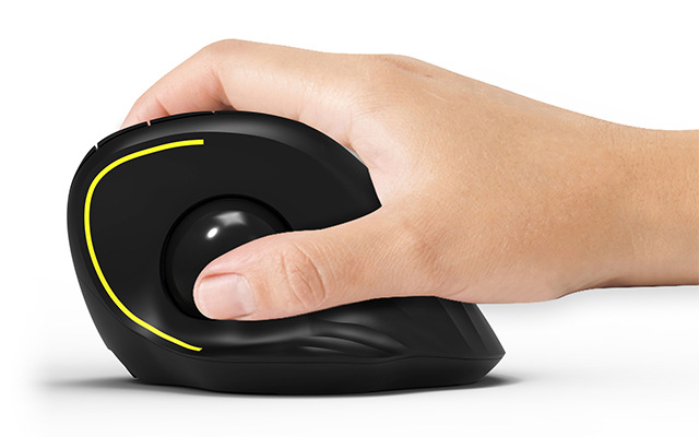 Myš PORT CONNECT ERGONOMIC TRACKBALL černá PORT CONNECT Ergonomic Trackball