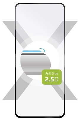 Tvrzené sklo FIXED Full-Cover na Infinix Hot 40 5G/40 Pro černé