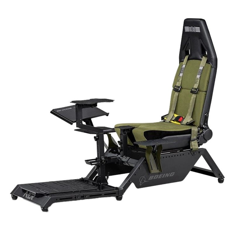 Letecký kokpit Next Level Racing Boeing Flight Simulator Military khaki