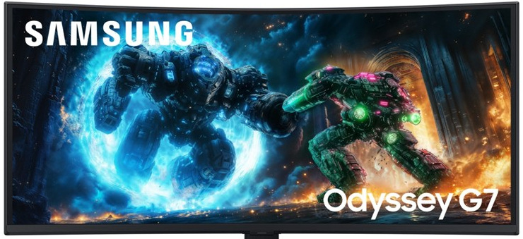 Herní monitor Samsung Odyssey G7 černý Samsung Odyssey G7, černá