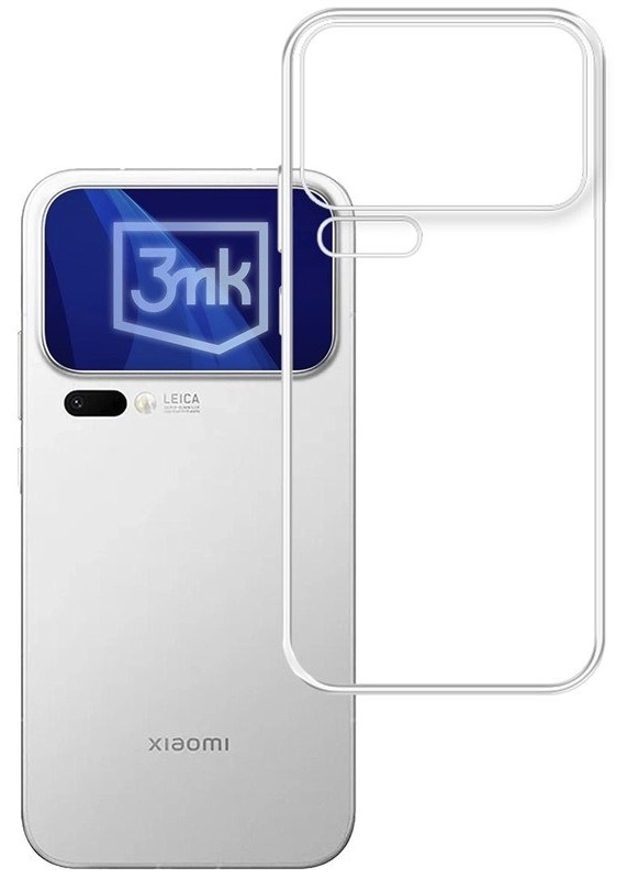 Kryt na mobil 3mk na Xiaomi 17 Pro Max, průhledná barva