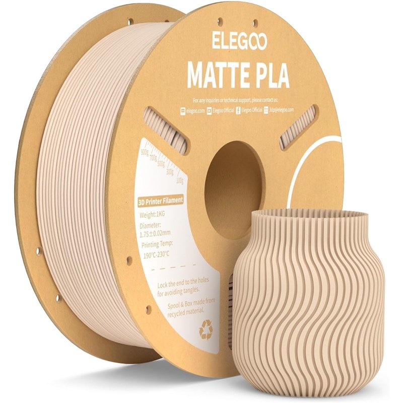 Filament Elegoo pro 3D tiskárny, béžová barva