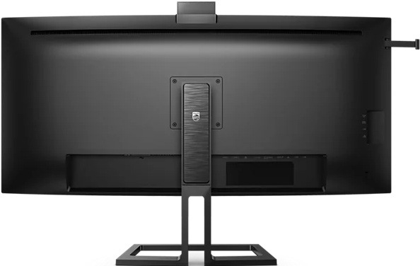 Monitor Philips 40B1U6903CH/00 černý Zadní pohled na Philips 40B1U6903CH/00 s ergonomickým stojanem a přehledně rozmístěnými porty