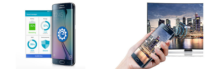 Mobilní telefon Samsung Galaxy S6 Edge (G925) 32 GB bílý