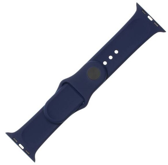 Řemínek FIXED Silicone Strap na Apple Watch 38/40/41 mm modrý Řemínek FIXED Silicone Strap na Apple Watch 38/40/41 mm modrý