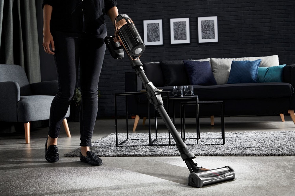 Tyčový vysavač Rowenta RH99F1WO X-Force Flex 15.60 Animal, 230 AW černý/měděný