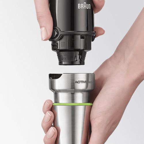 Ponorný mixér Braun MultiQuick 9 MQ9187.XLI černý/nerez