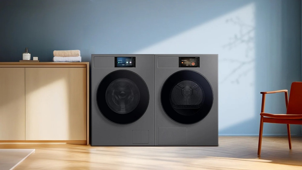 Pračka Samsung WF90F09C4SU4 stříbrná lifestylový obrázek