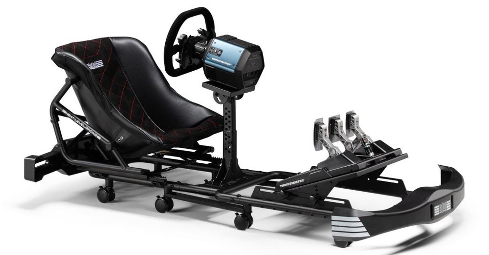 Závodní kokpit Next Level Racing Go Kart PRO černý Závodní kokpit Next Level Racing Go Kart PRO černý