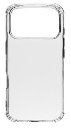 Kryt na mobil Tactical TPU Plyo na Apple iPhone 17 Pro v průhledné barvě