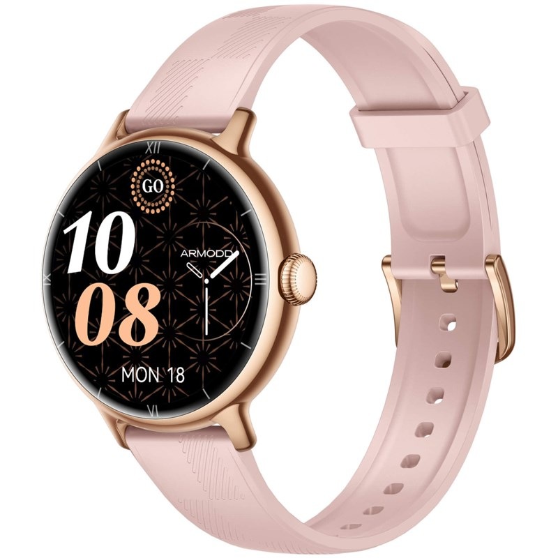 Chytré hodinky ARMODD Candywatch GPS, růžová barva.