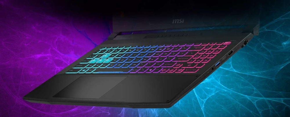 Notebook MSI Katana 17 HX B14WFK-283XCZ černý MSI Katana 17 HX B14W nabízí parádní podsvícenou klávesnici