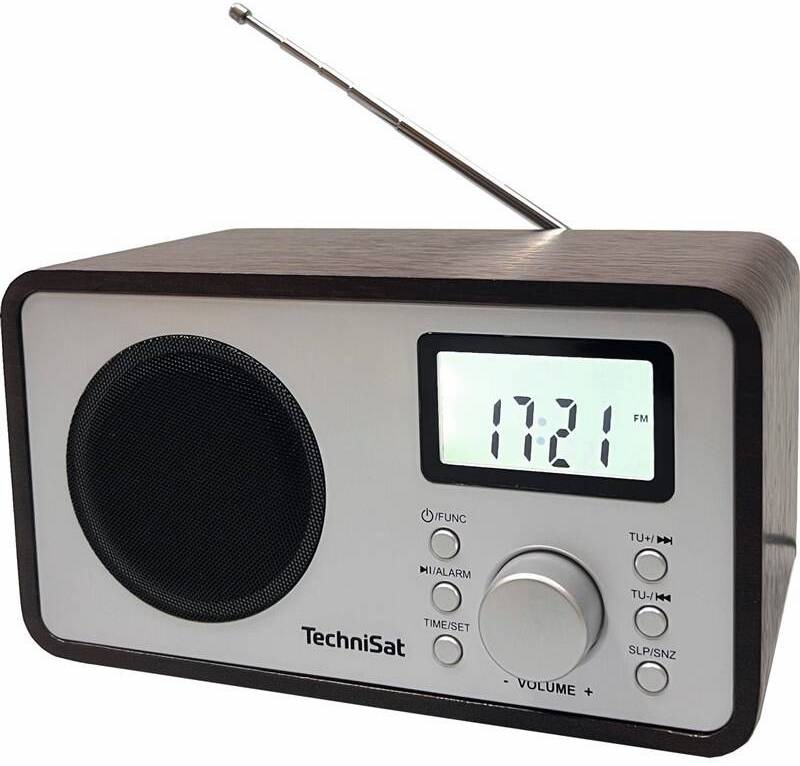 Radiopřijímač TechniSat CLASSIC 200 hnědý