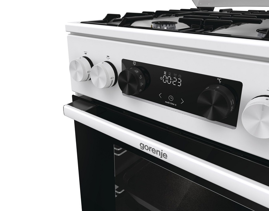 Kombinovaný sporák Gorenje G600 MEKS5141WM bílý Sporák Gorenje MEKS5141WM, bílá, rychlý předehřev