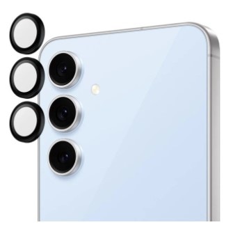 Ochranné sklo čočky fotoaparátu PanzerGlass HoOps na Samsung Galaxy S24 FE černé Tvrzené sklo PanzerGlass Hoops na Apple Iphone 16 Pro/15 Pro/ 16 Pro Max/15 Pro Max - černé