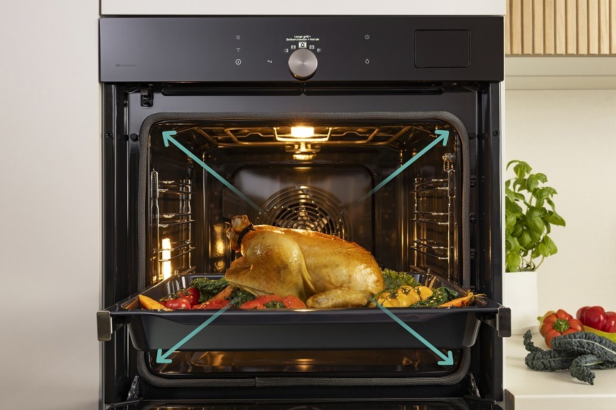 Vestavná trouba Gorenje BPSA6138B, černá, 77 l