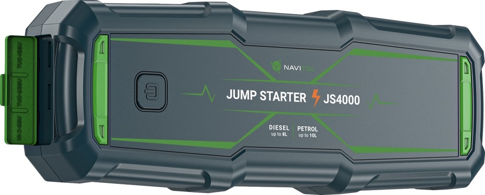 Startovací box NAVITEL JS4000 modrý Startovací box Navitel JS4000 disponuje přenosným provedením