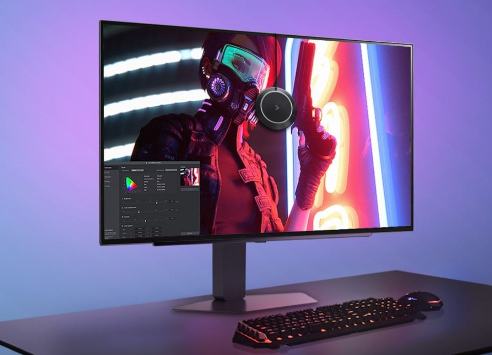 Herní monitor LG UltraGear 27GX704A-B černý Lifestové foto monitoru LG UltraGear 27GX704A-B
