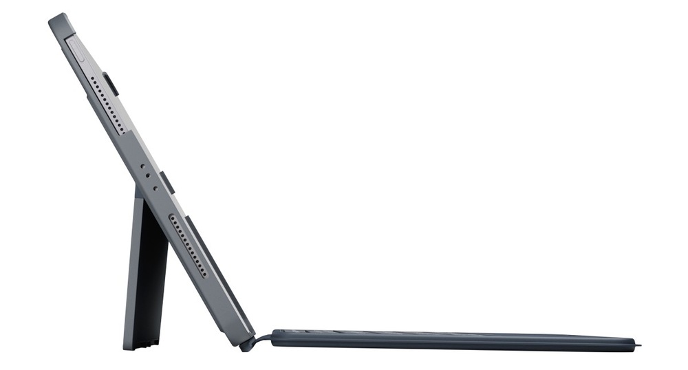 Pouzdro na tablet s klávesnicí Epico UltraBoard na Apple iPad 10,9" (2022)/11" A16 - US šedé Pouzdro Epico UltraBoard jako stojánek