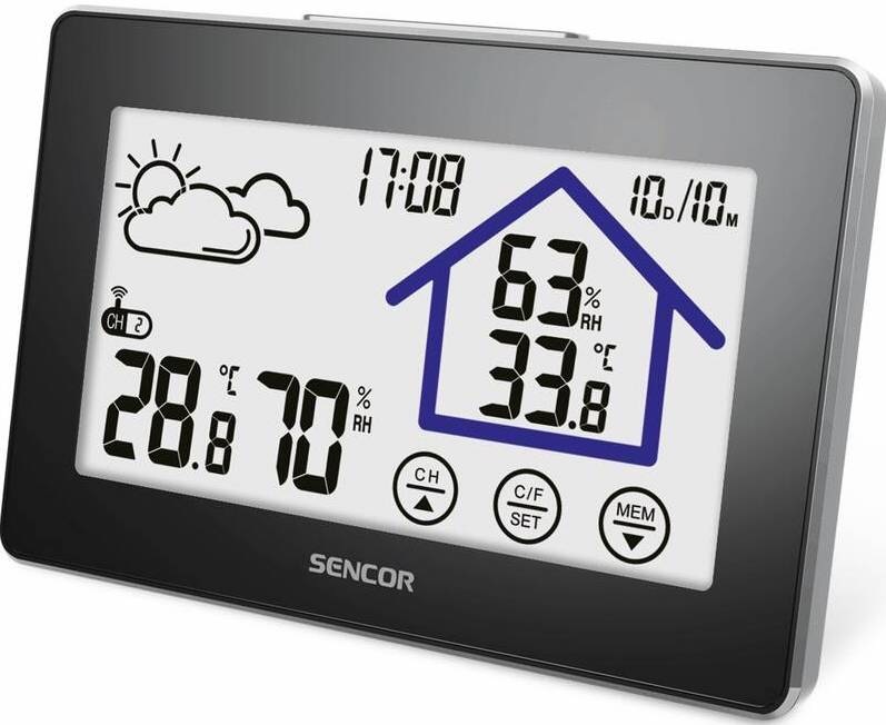Meteorologická stanice Sencor SWS 2999 černá Meteorologická stanice Sencor SWS 2999 černá
