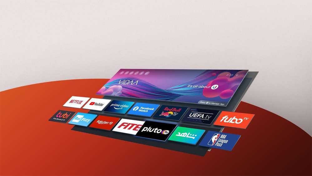 Televize Hisense 75U9GQ Televize Hisense 75U9GQ, instalace aplikací na webovém prohlížeči
