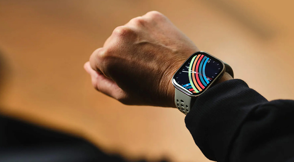 Chytré hodinky Amazfit Bip 6 šedé/zlaté