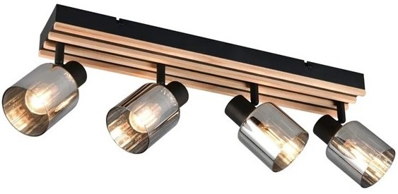 Nástěnné svítidlo Reality R86534032 TRAVIA v černé barvě