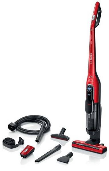Tyčový vysavač Bosch BCH86PET2 Athlet ProAnimal 28Vmax, Serie 6 červený