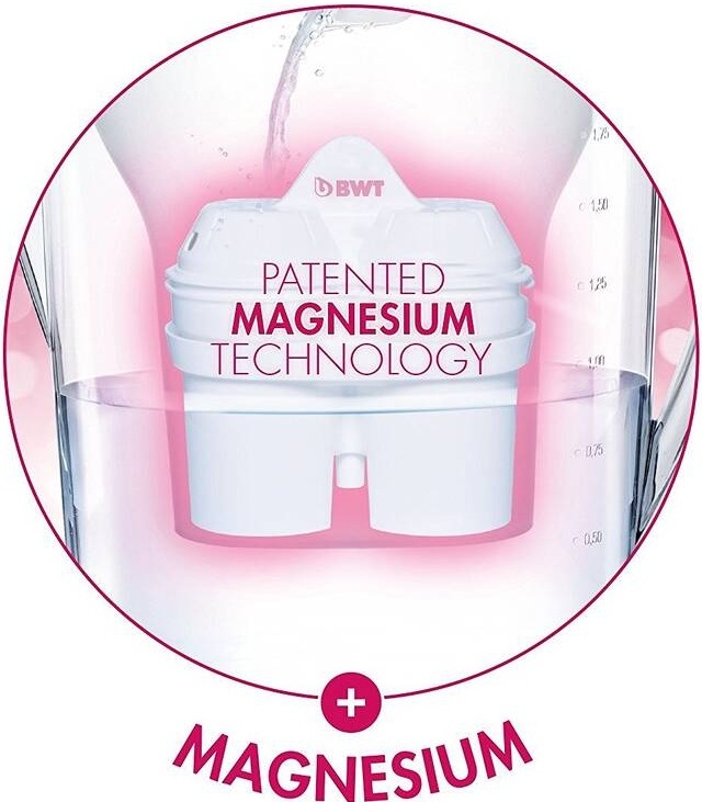 Filtr na vodu BWT Magnesium 12ks + láhev BWT Magnesium 12 ks + lahev