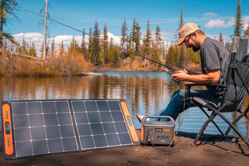 Solární panel Jackery SolarSaga 100W černý/oranžový Solární panel Jackery SolarSaga 100W černý/oranžový