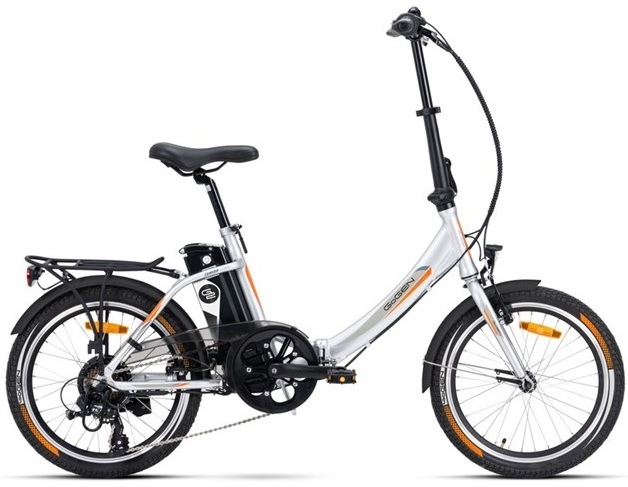 Elektrokolo GoGEN Lumion 2025 stříbrné/oranžové