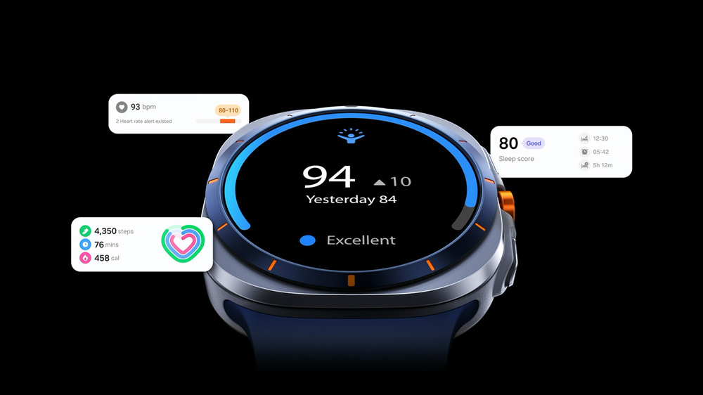 Chytré hodinky Samsung Galaxy Watch Ultra LTE (2025) stříbrné