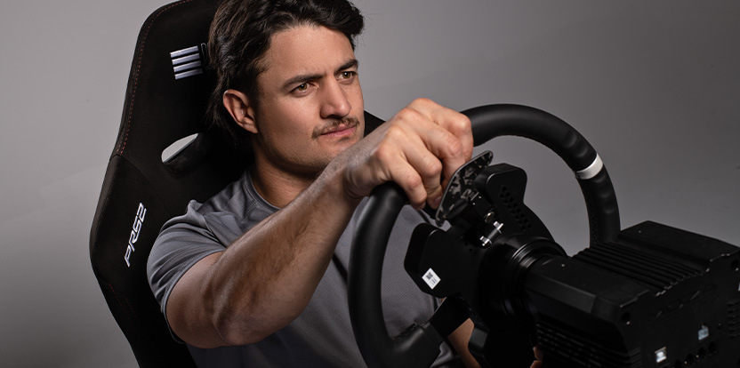 Přídavné sedadlo Next Level Racing PRS2 Performance Reclining Sim Racing Seat černé/červené