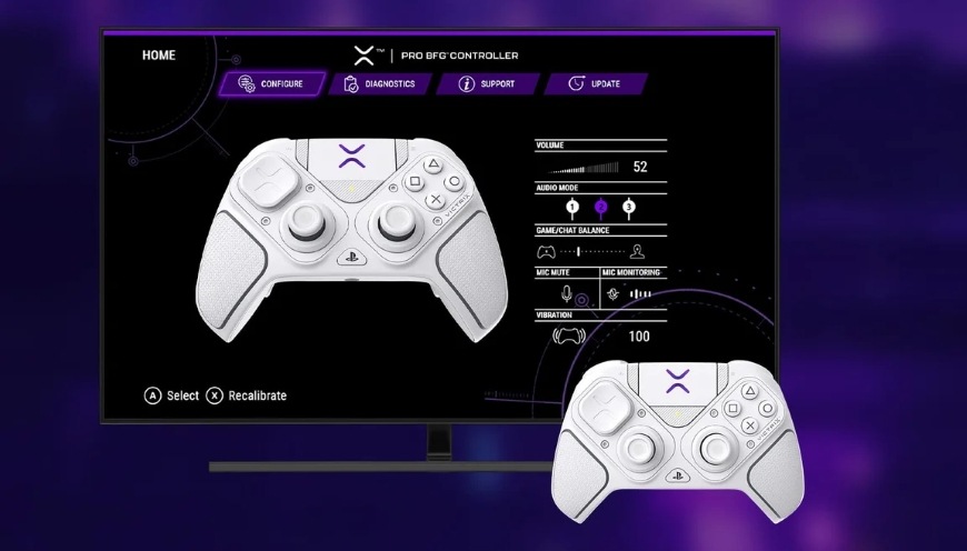 Turtle Beach Victrix Pro BFG Reloaded, bílá