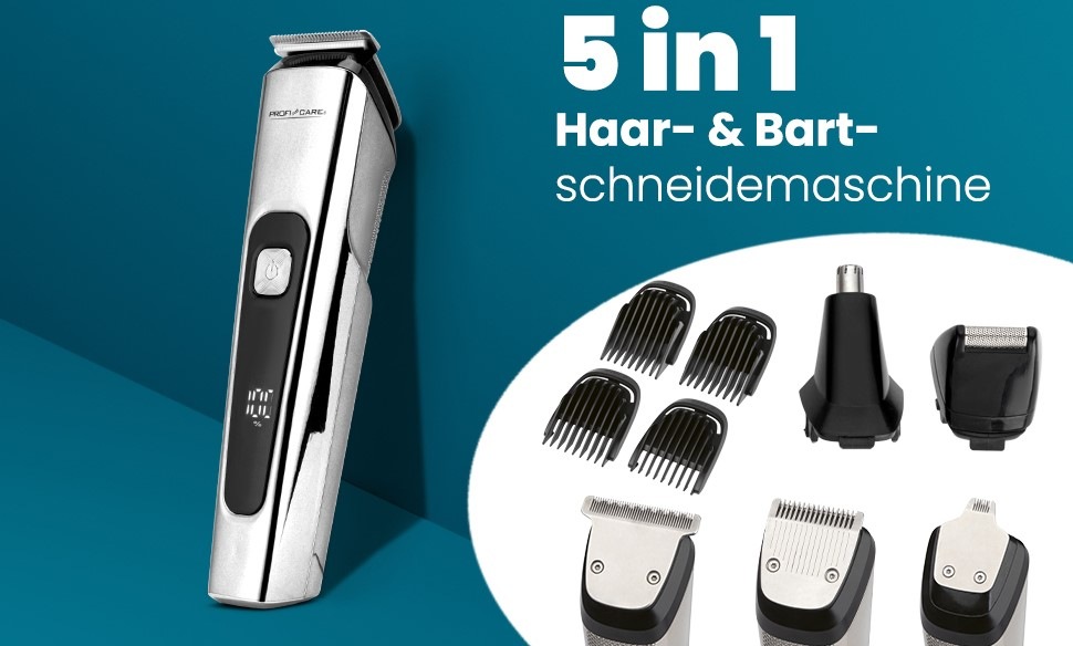 Zastřihovač multifunkční ProfiCare HSM/R 3143 chrom Zastřihovač multifunkční ProfiCare HSM/R 3143 chrom