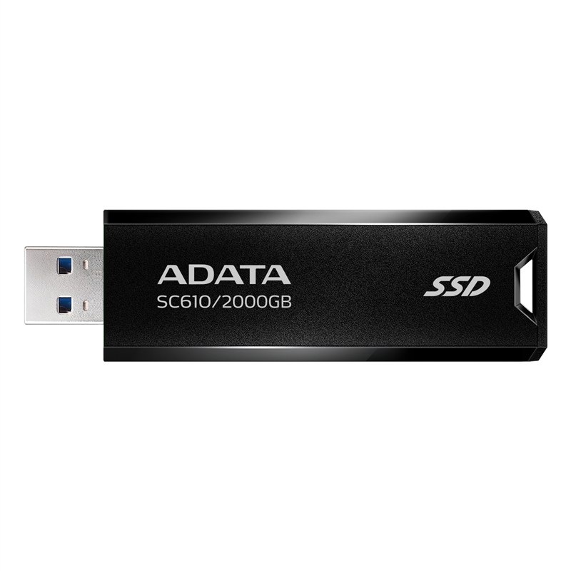 SSD externí ADATA SC610 1TB, USB 3.2 Gen 2 - černý