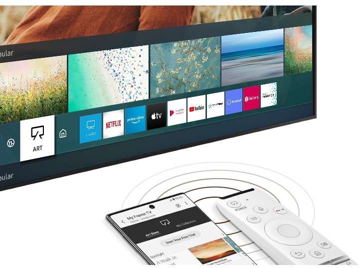 Televize Samsung The Frame QE55LS03TA Televize Samsung The Frame QE55LS03TA