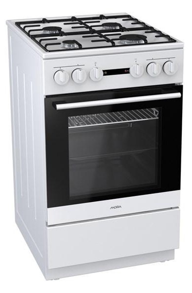 Kombinovaný sporák Mora K 560 BW bílý