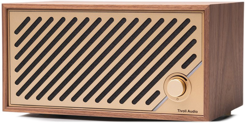 Reproduktor Tivoli Audio Model Two Digital M2D-GOLD, hnědý/zlatý