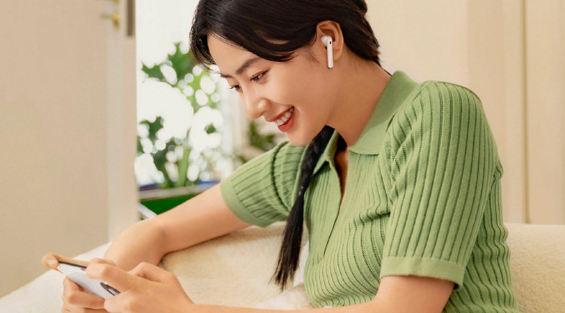 Sluchátka Huawei FreeBuds 4 bílá Sluchátka Huawei FreeBuds 4 bílá