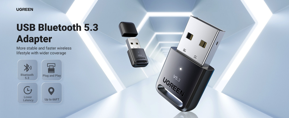 Bluetooth UGREEN USB-A, 5.3