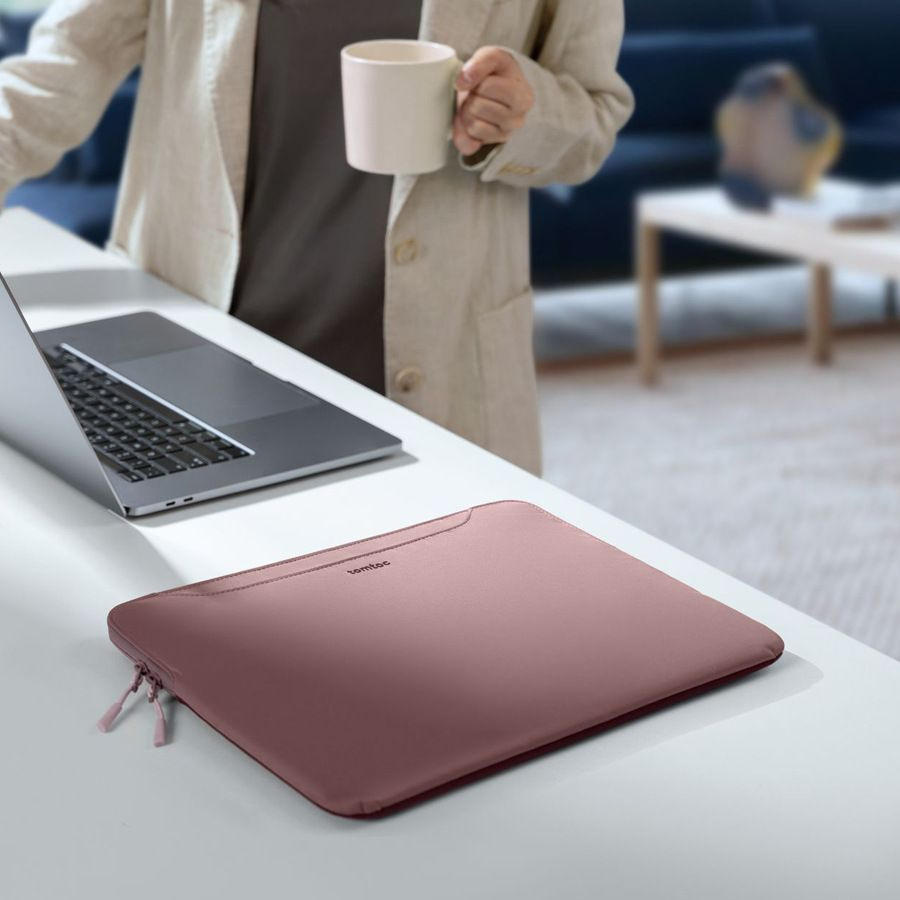 Brašna na notebook tomtoc Light-A21 Dual-color Slim Handbag 13,5" - šedá