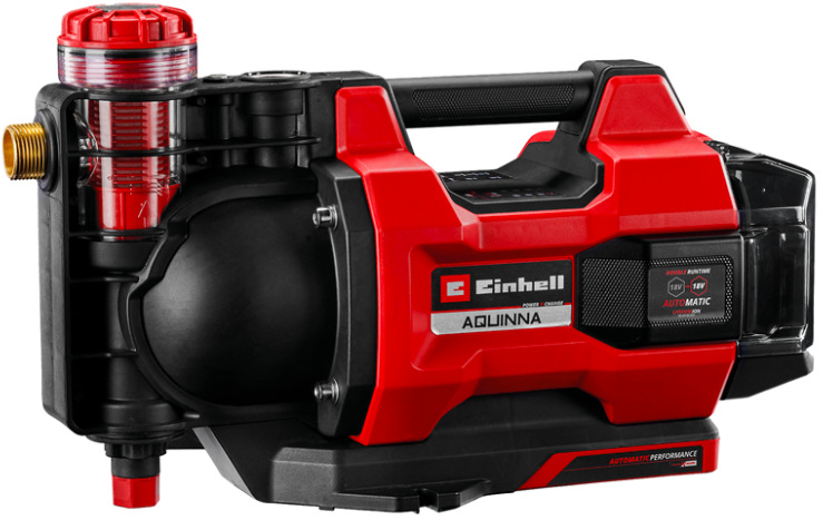 Zahradní čerpadlo Einhell Expert Aquinna 18/30 Li F LED Automatic Solo bez baterie 18 V