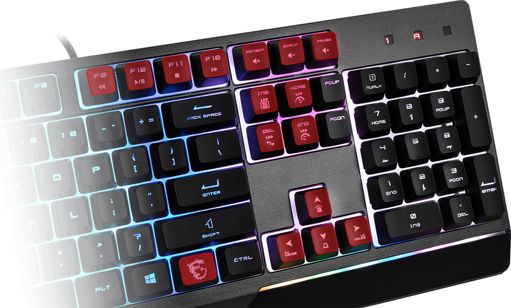 Klávesnice MSI Vigor GK30, CZ+SK layout černá