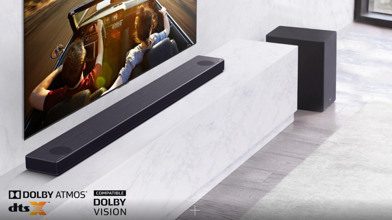 Soundbar LG SN10Y černý Soundbar LG SN10Y černý