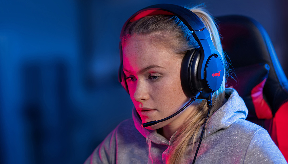 Headset Niceboy ORYX X310 Ghost Console černý