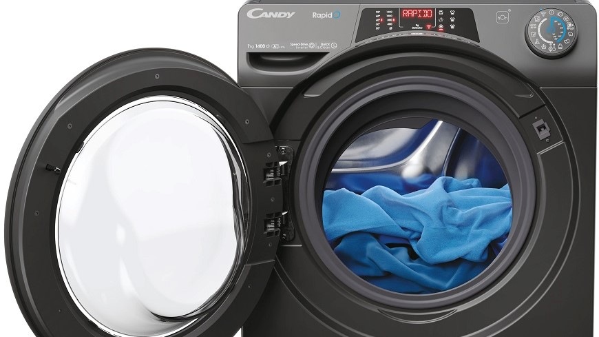 Pračka Candy RO4476DWMRR7/1-S antracitová