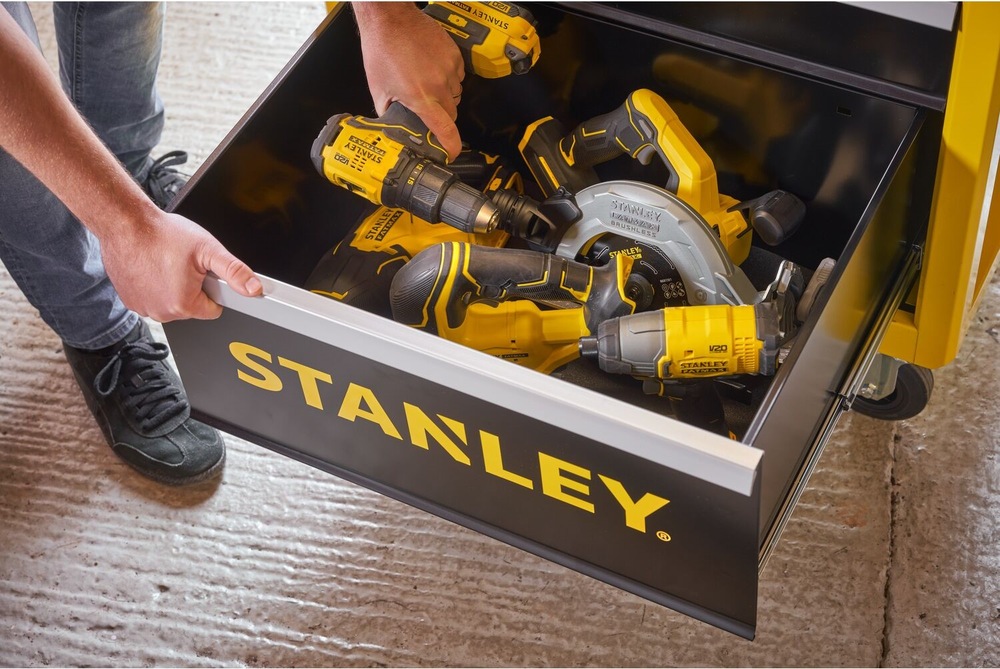Dílenský vozík Stanley STST74305-1, 5 zásuvek